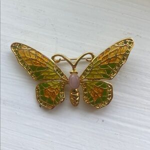 Vintage Butterfly Brooch
